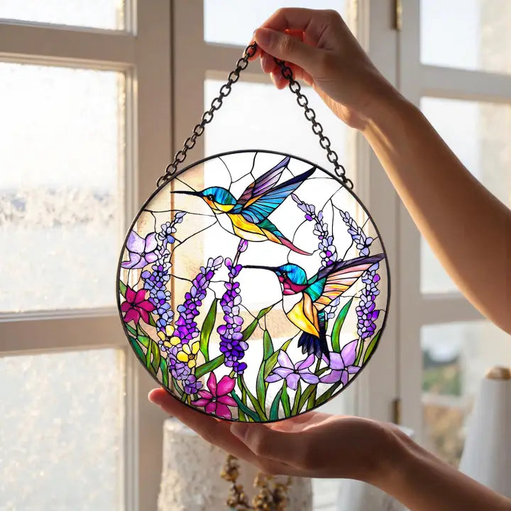 Summer Hummingbird Suncatcher