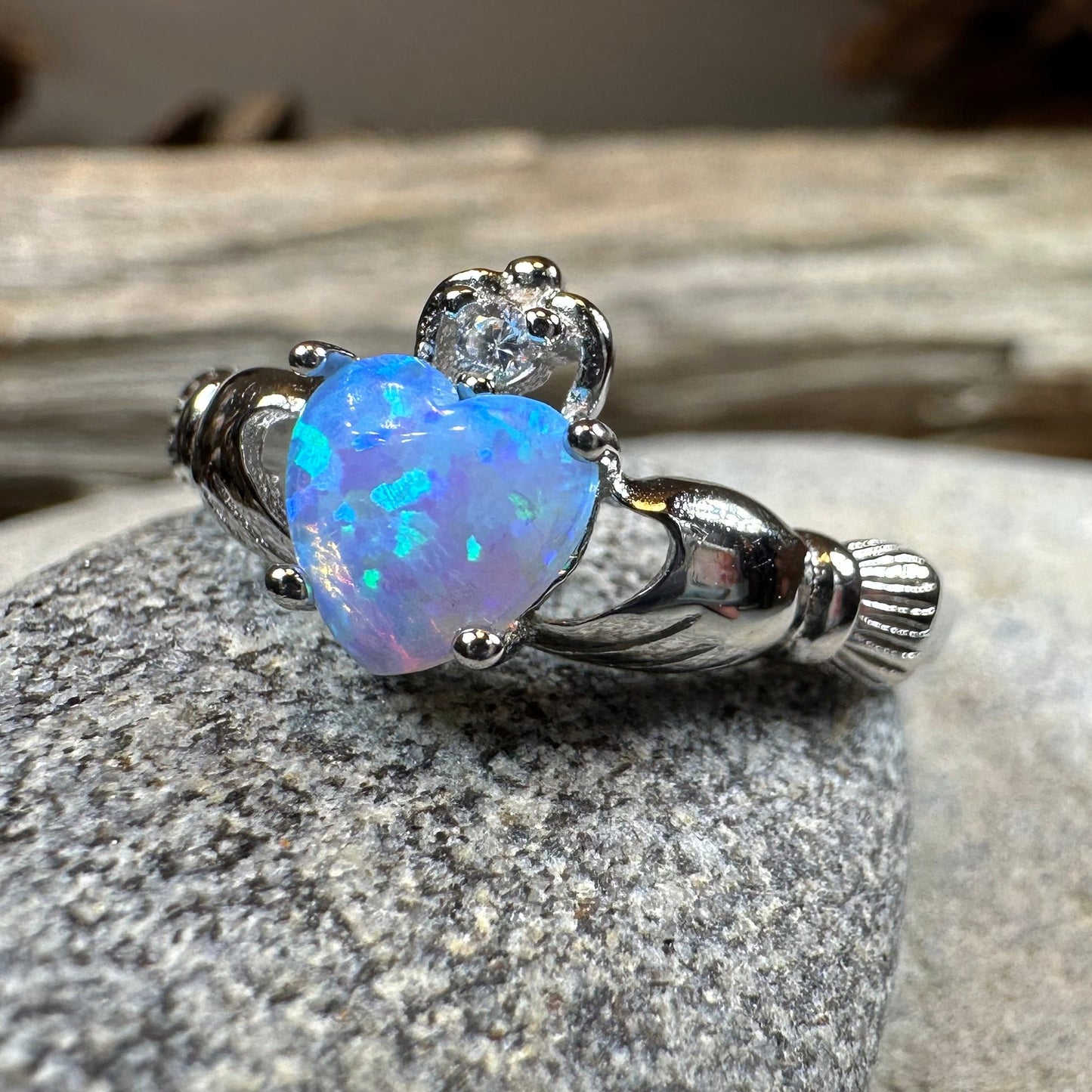 Glynnis Claddagh Ring — view 7