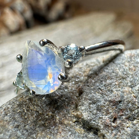 Load image into Gallery viewer, Rylena Moonstone Ring
