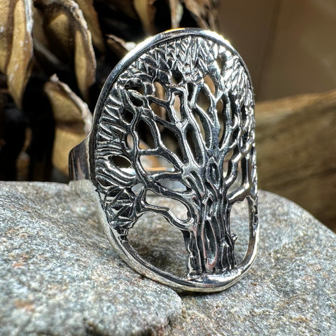 Load image into Gallery viewer, Realistic Tree of Life Ring
