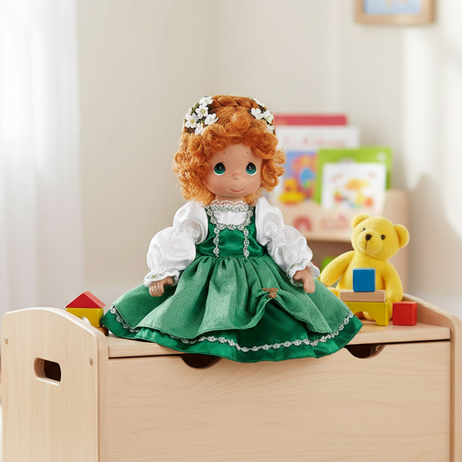 Precious Moments Kylie Irish Girl Doll