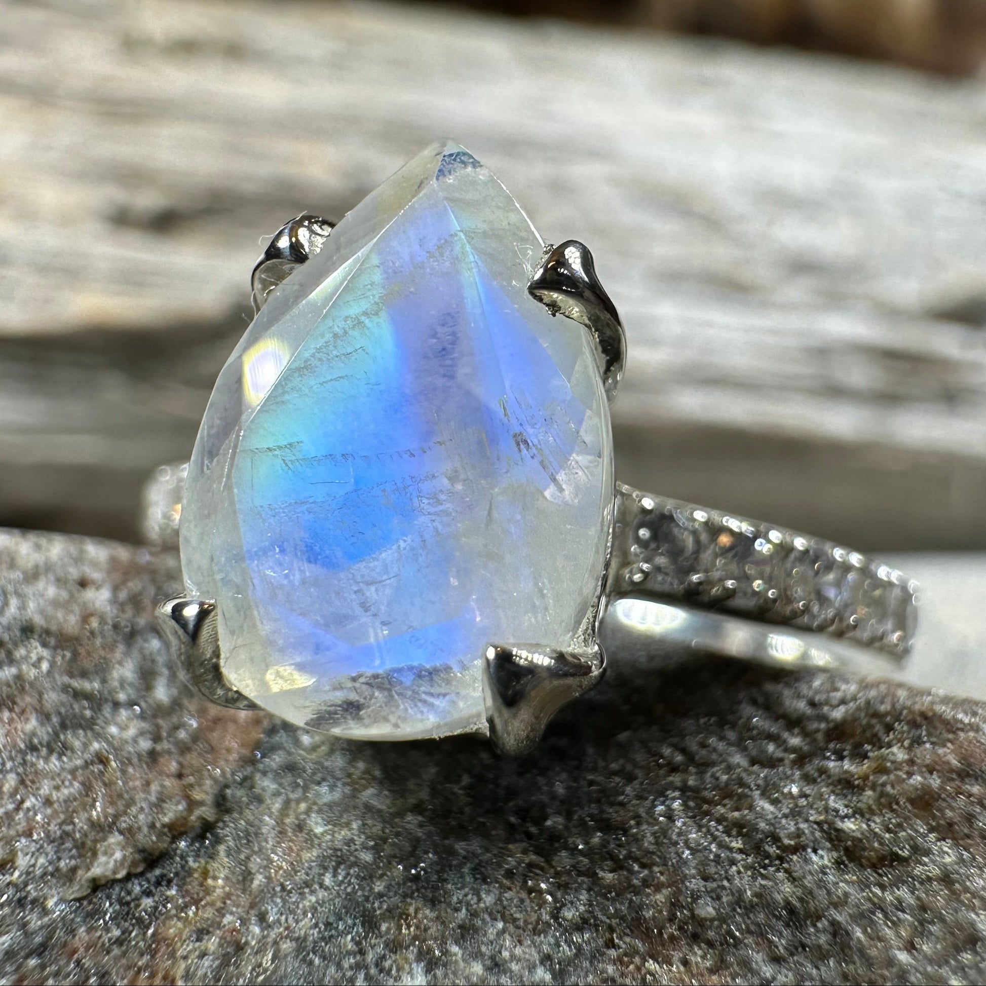 Kerrilyn Moonstone Ring — view 9