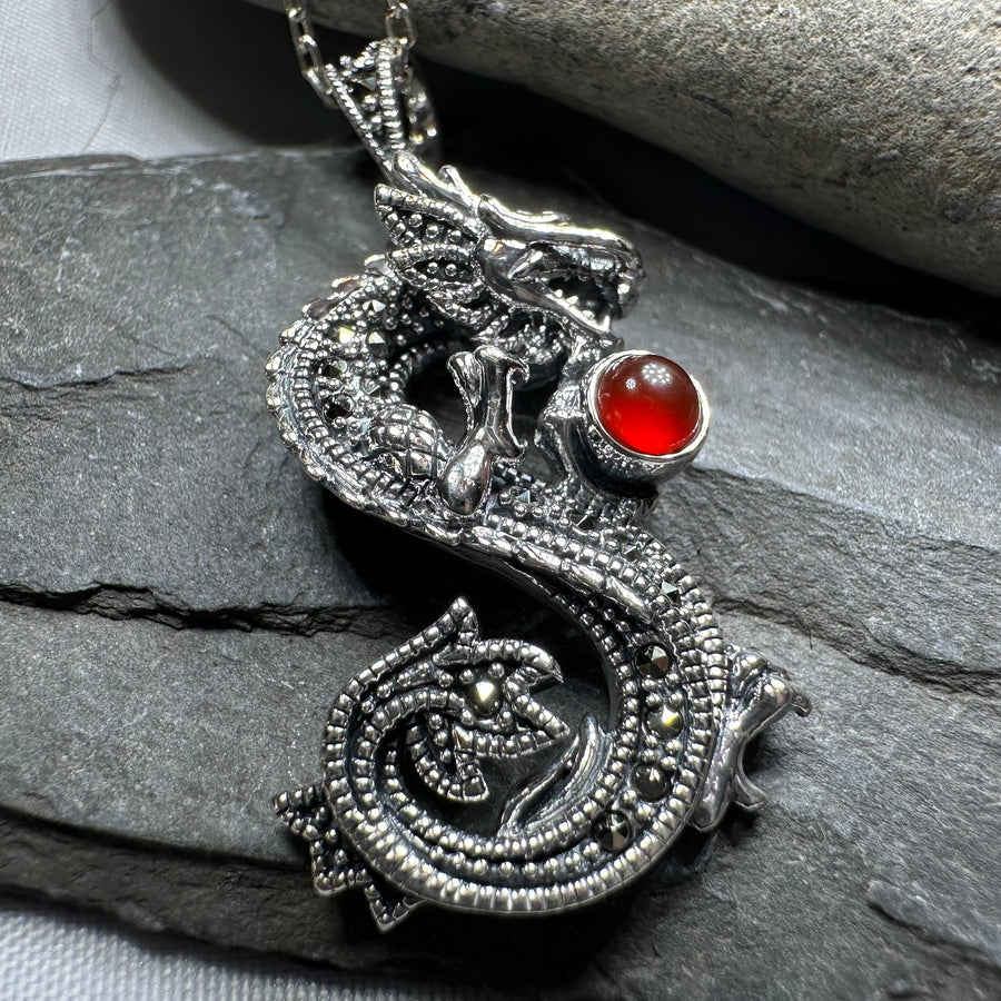 Scarleth Dragon Necklace