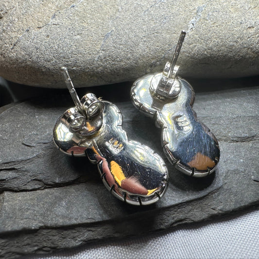 Desert Nights Post Earrings in Sterling Silver