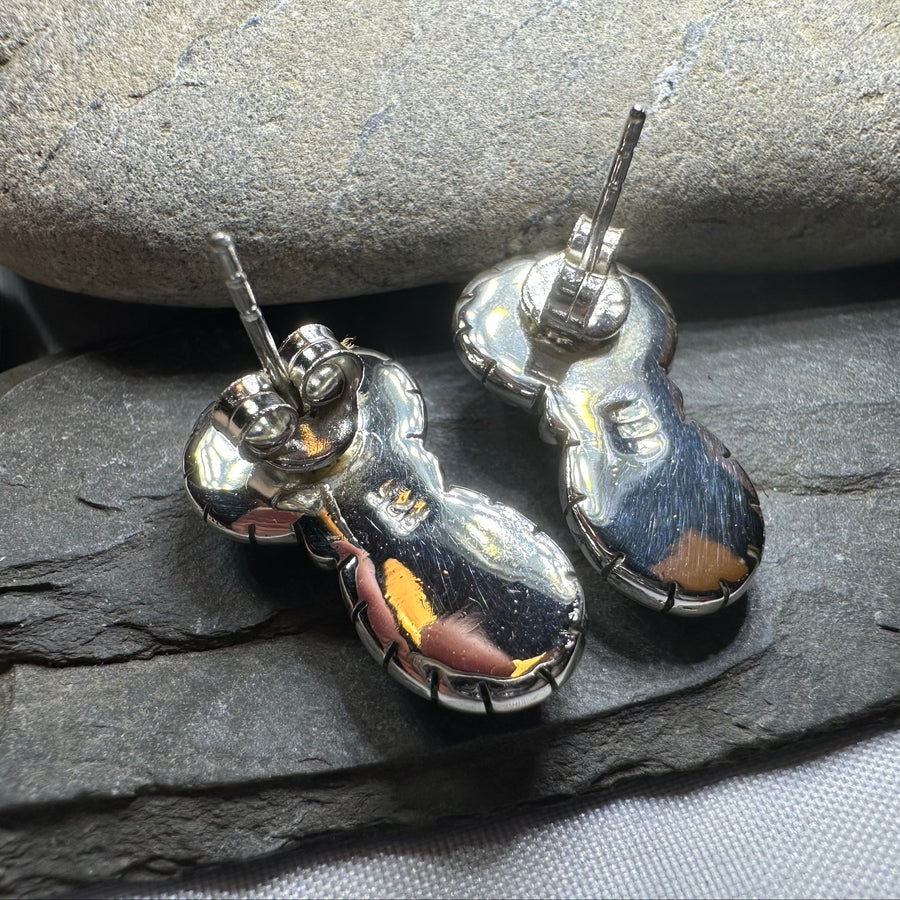 Desert Nights Post Earrings in Sterling Silver