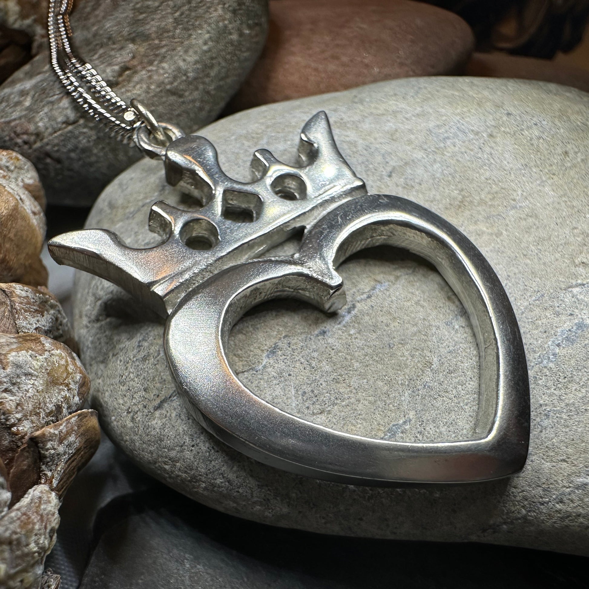Lyra Luckenbooth Necklace - Handmade in Scotland — view 8