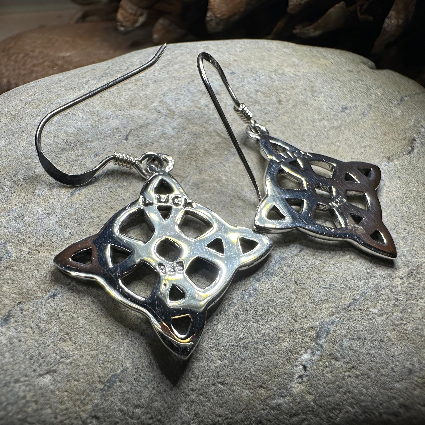 Dynra Celtic Knot Earrings — view 7