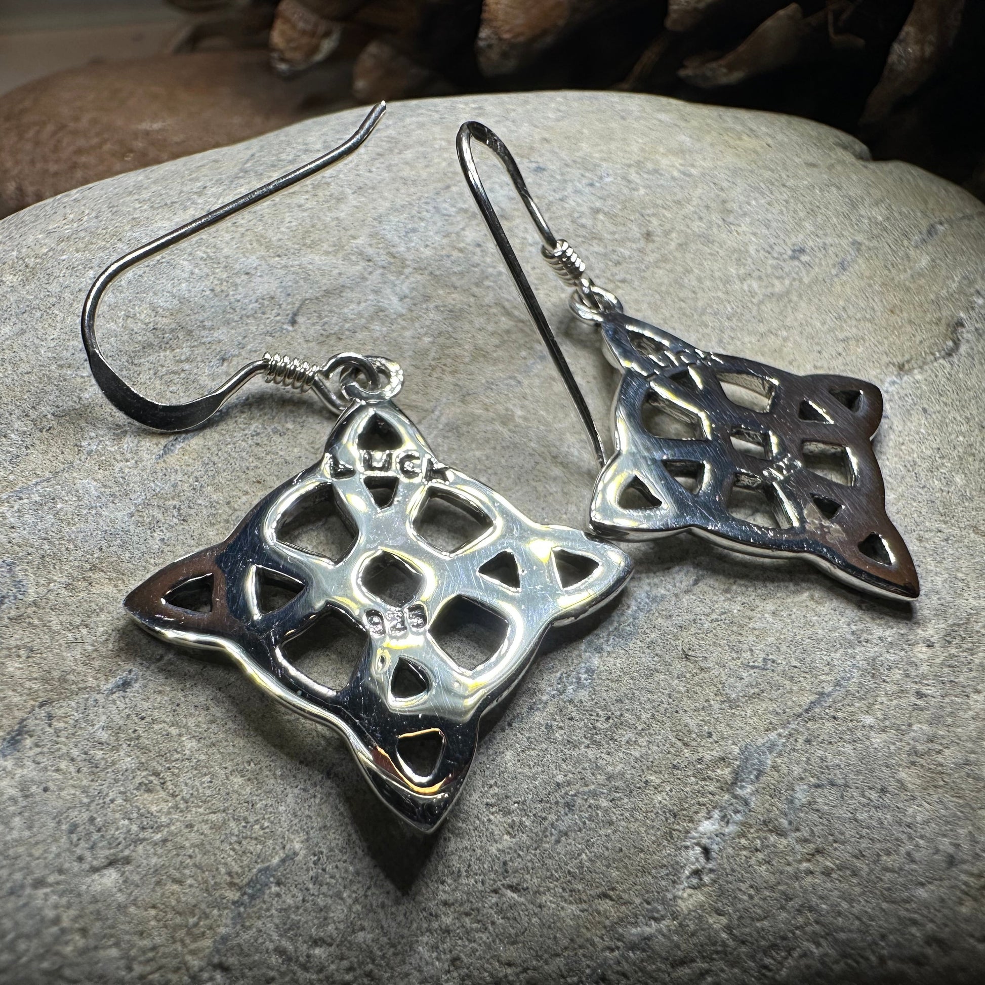 Dynra Celtic Knot Earrings — view 7