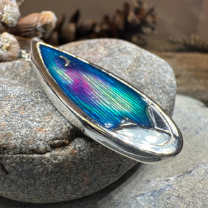 Northern Lights Sky Necklace - Handmade in Scotland – Celtic