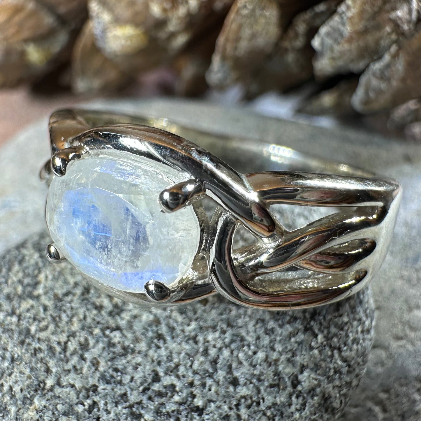 Hadlie Moonstone Ring — view 9