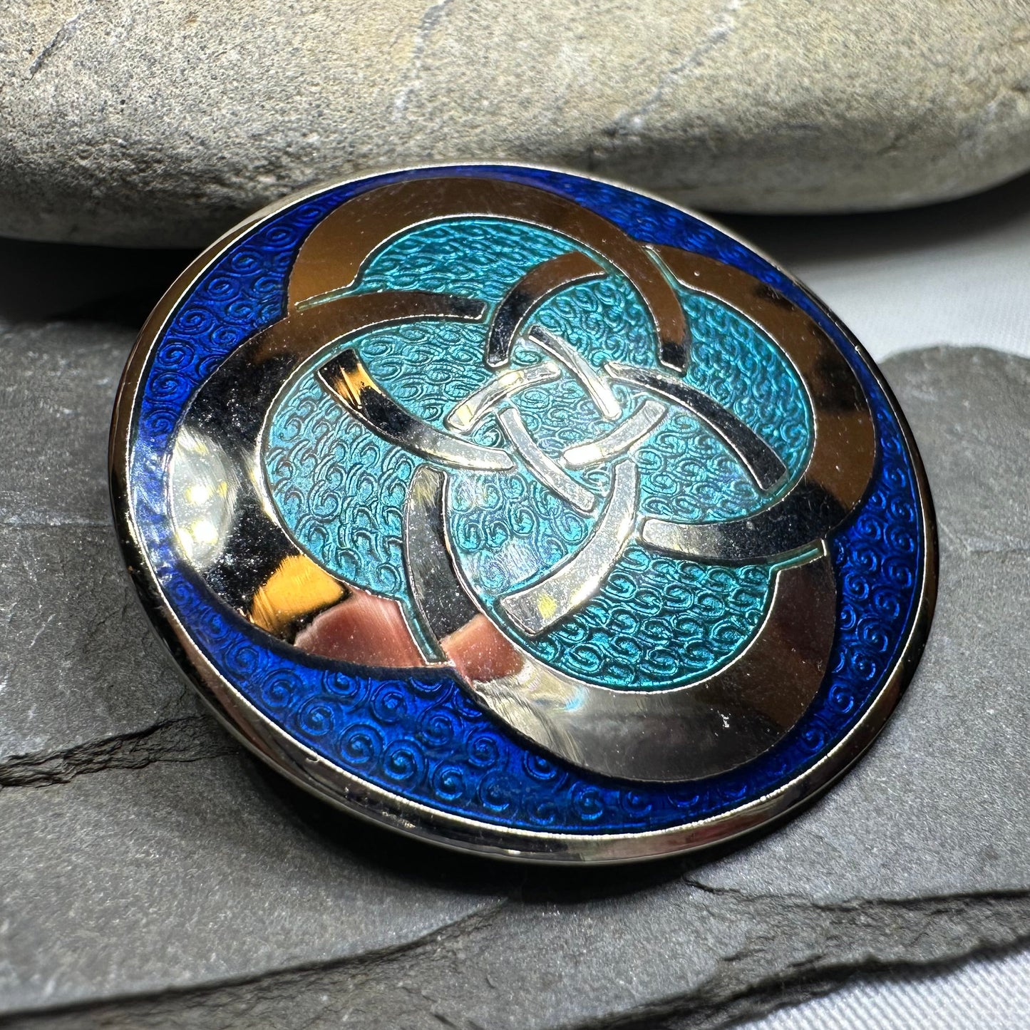 Five Fold Celtic Brooch — view 6