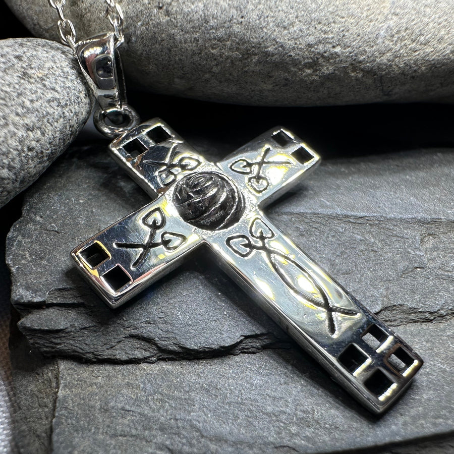 Scottish Mackintosh Cross Necklace