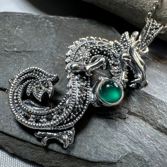 Scarleth Dragon Necklace