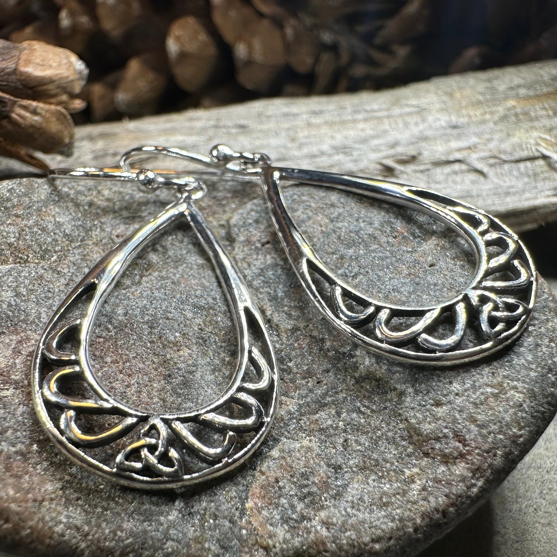 Colleen Celtic Knot Earrings — view 2