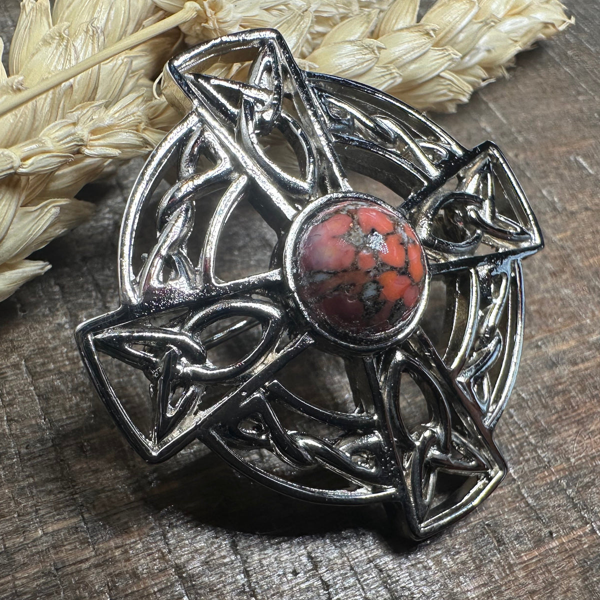Carlow Celtic Brooch - Handmade in Scotland