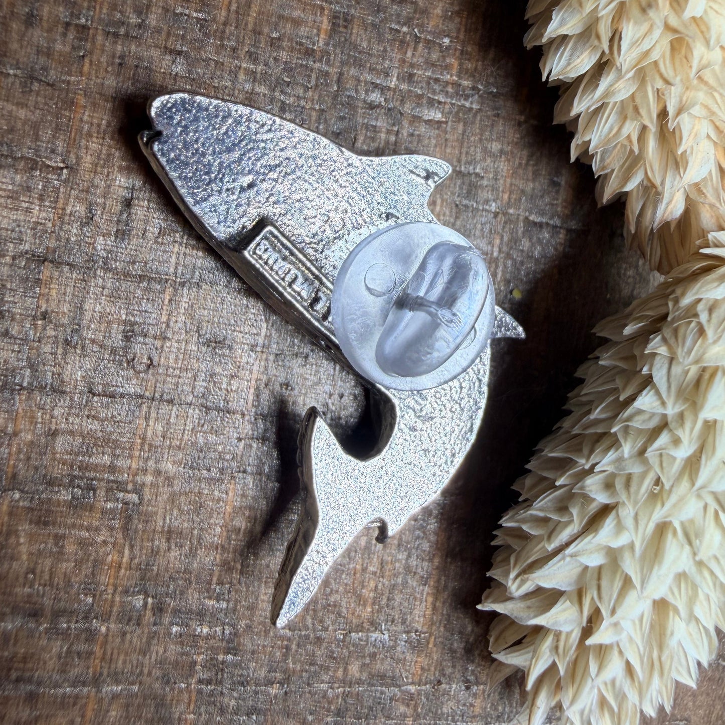 Pewter Trout Fish Lapel Pin - Handmade in Scotland