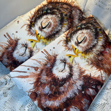 Load image into Gallery viewer, Handmade Owl Lover Tea Towel Set
