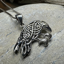 Load image into Gallery viewer, Oracle Celtic Raven Necklace
