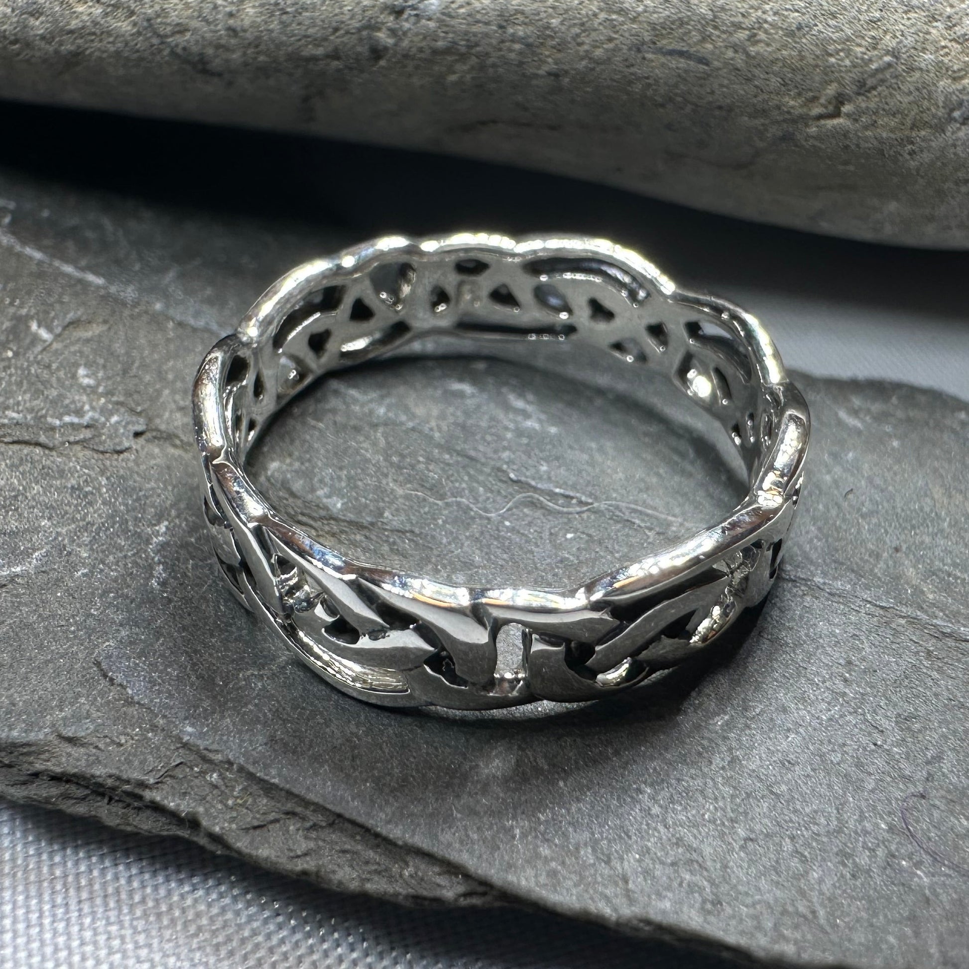 Classic Simplicity Celtic Knot Ring — view 6