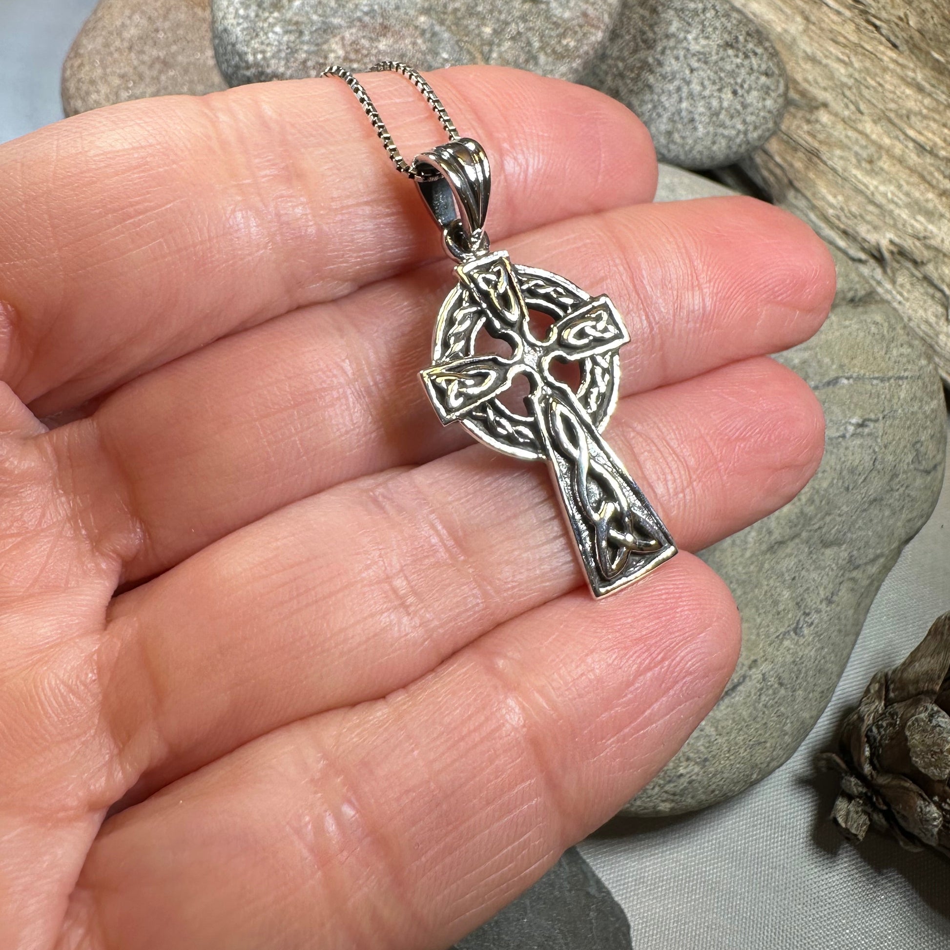 True Path Celtic Cross Necklace — view 3