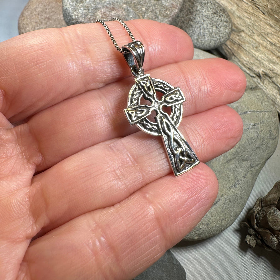 True Path Celtic Cross Necklace