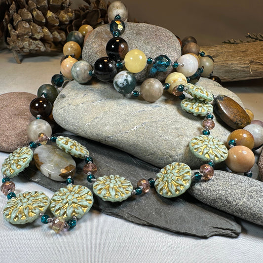 Autumn Morning Long Necklace