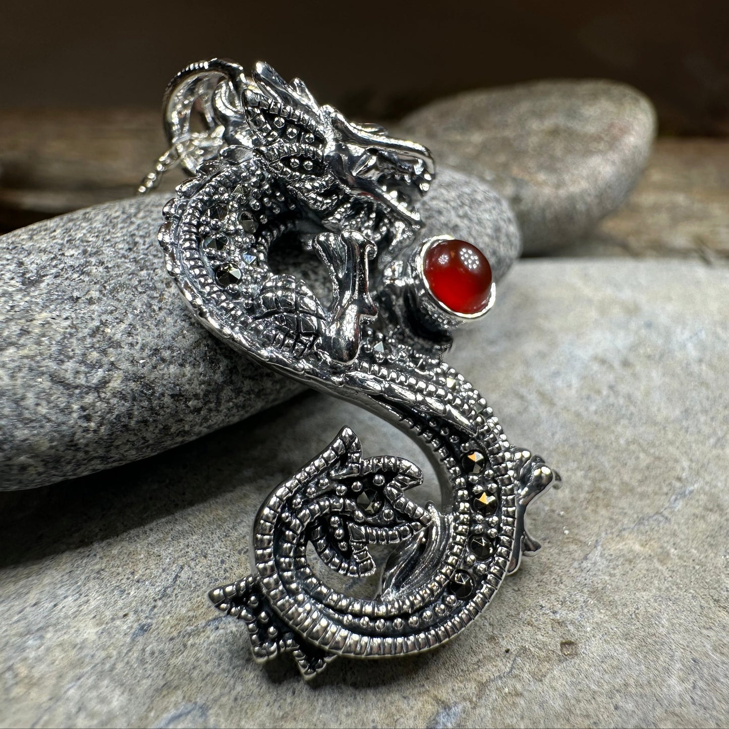 Scarleth Dragon Necklace