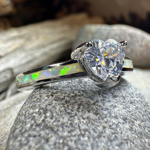 Load image into Gallery viewer, My Heart Opal Ring
