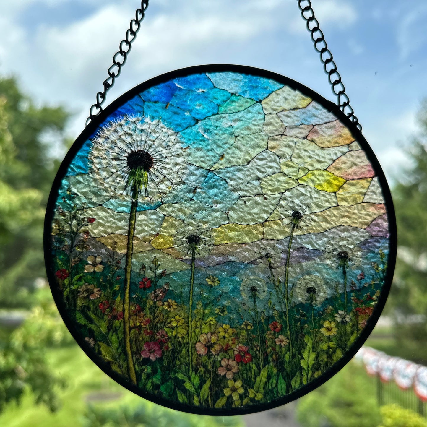 Make A Wish Dandelion Suncatcher
