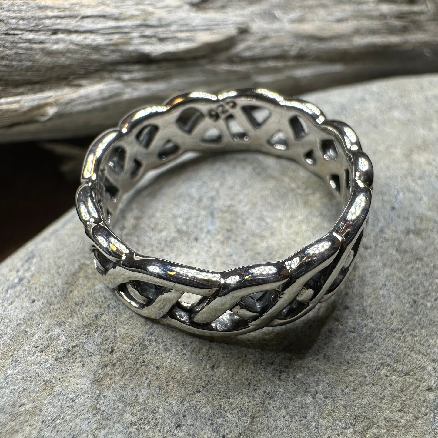 Promise Celtic Knot Ring in Sterling Silver