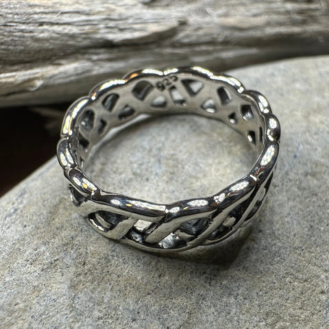 Load image into Gallery viewer, Promise Celtic Knot Ring in Sterling Silver
