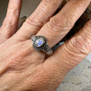 Galilah Celtic Moonstone Ring