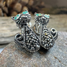 Load image into Gallery viewer, Curious Cat Stud Earrings
