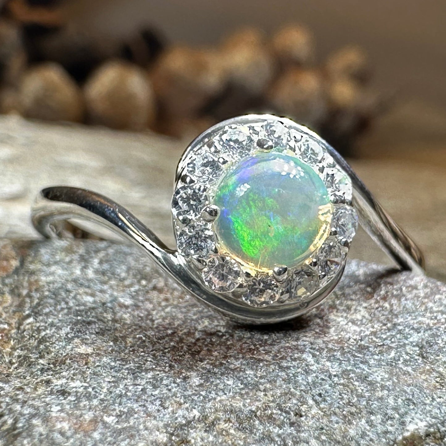 Sairva Opal Ring — view 5