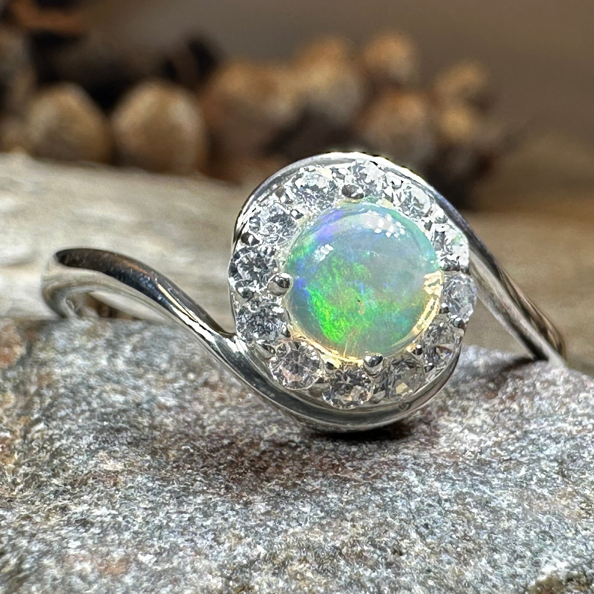 Sairva Opal Ring — view 5