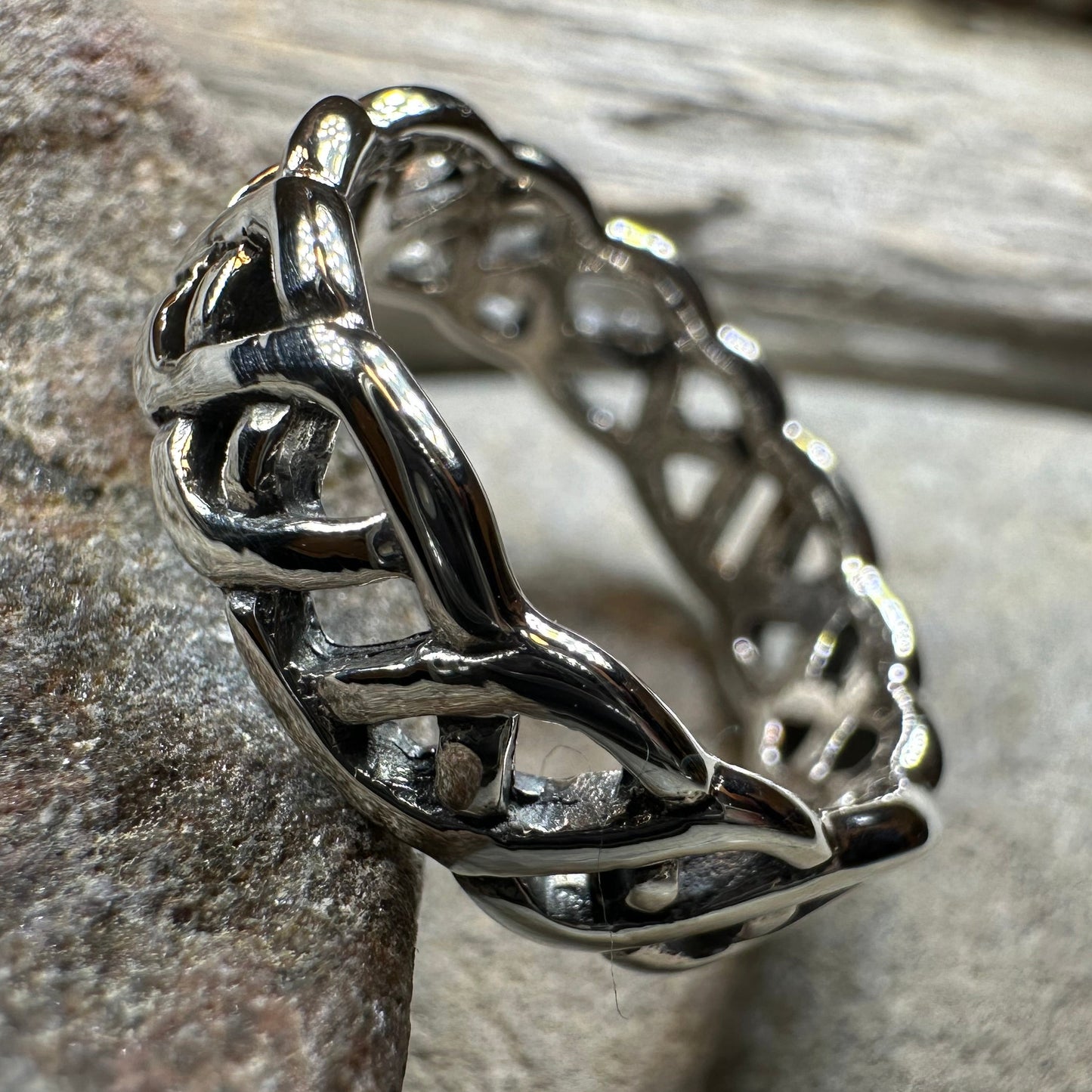 Promise Celtic Knot Ring in Sterling Silver