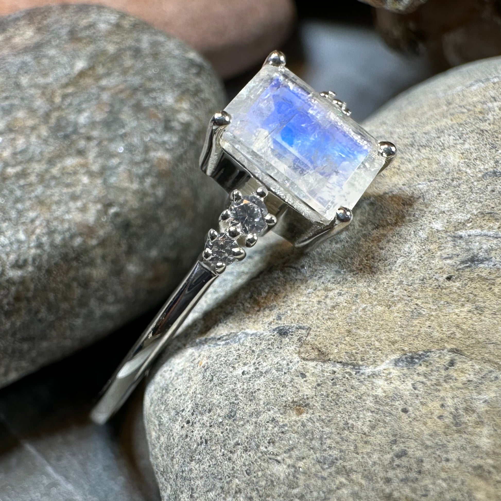 Hilaria Moonstone Ring — view 3