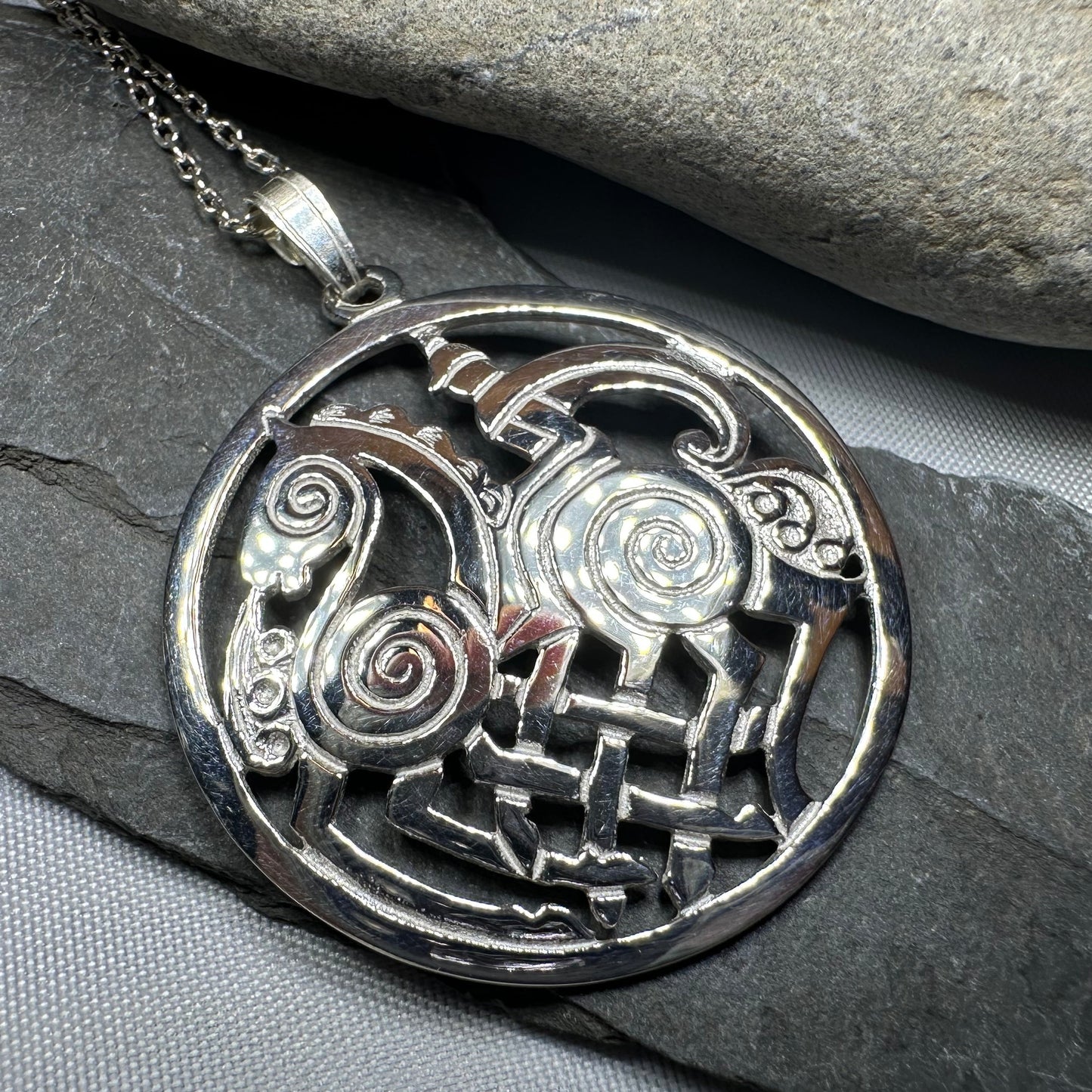 Sleipnir Norse Odin Necklace - Handmade in Scotland