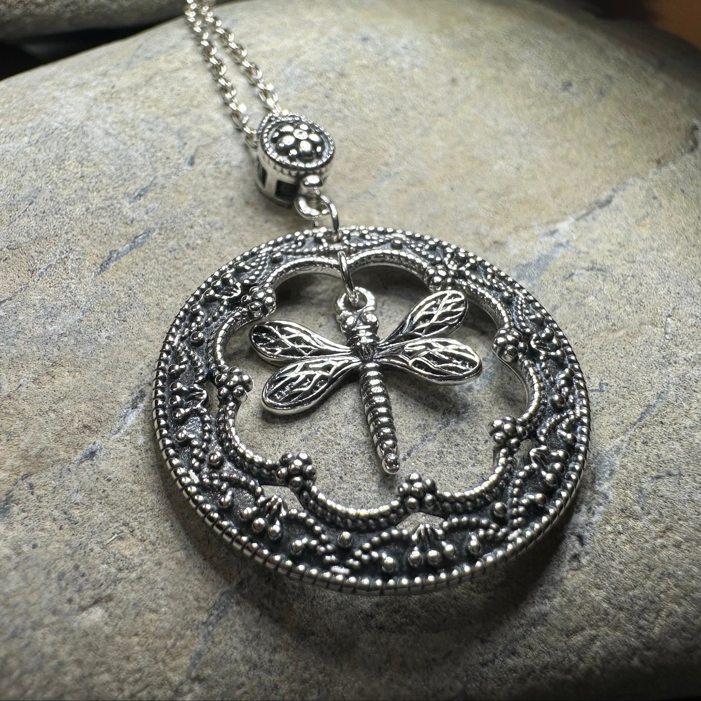 Cheerful Dragonfly Necklace for Women — view 9