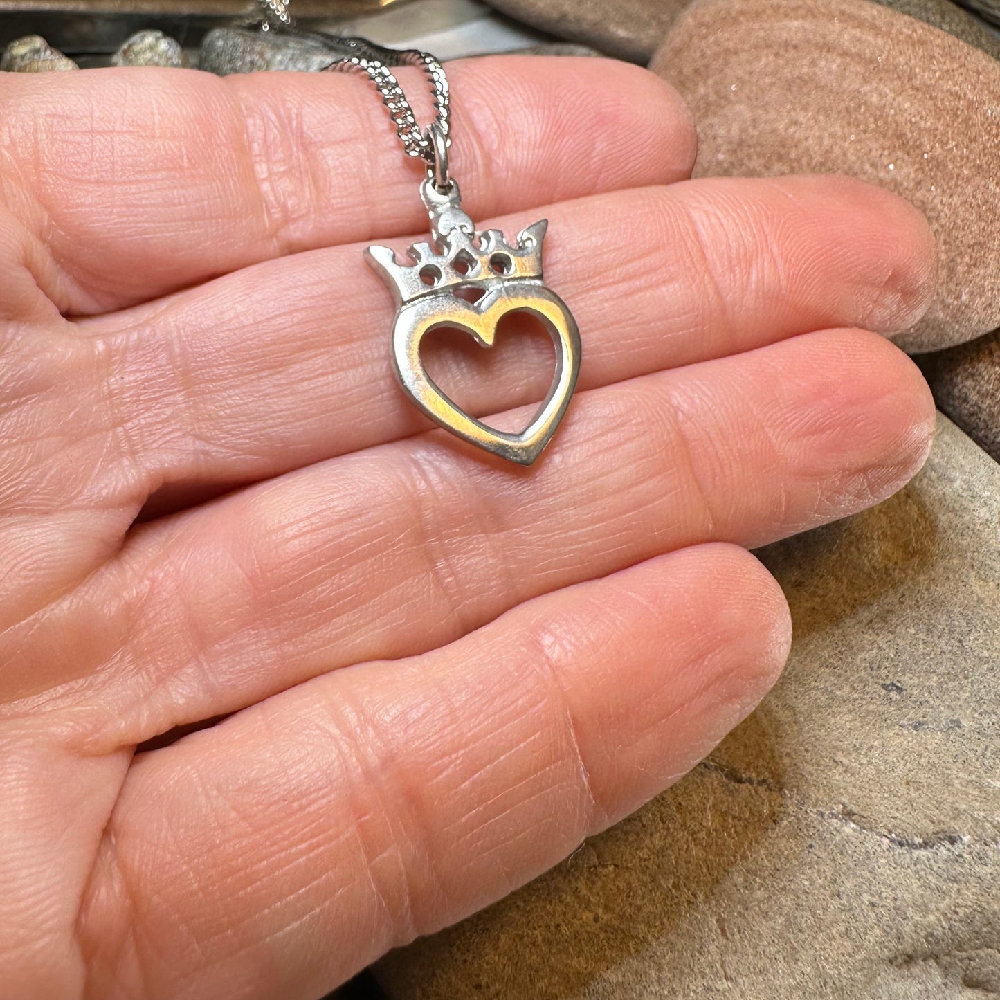 Orla Luckenbooth Necklace - Handmade in Scotland — view 5