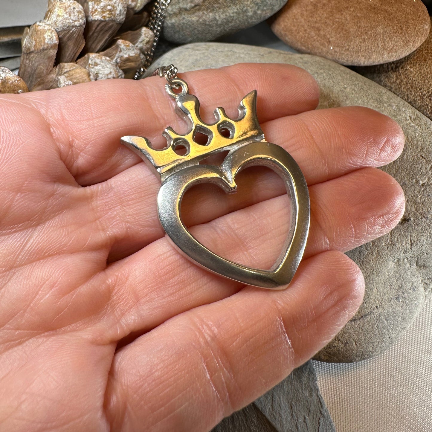 Lyra Luckenbooth Necklace - Handmade in Scotland — view 7