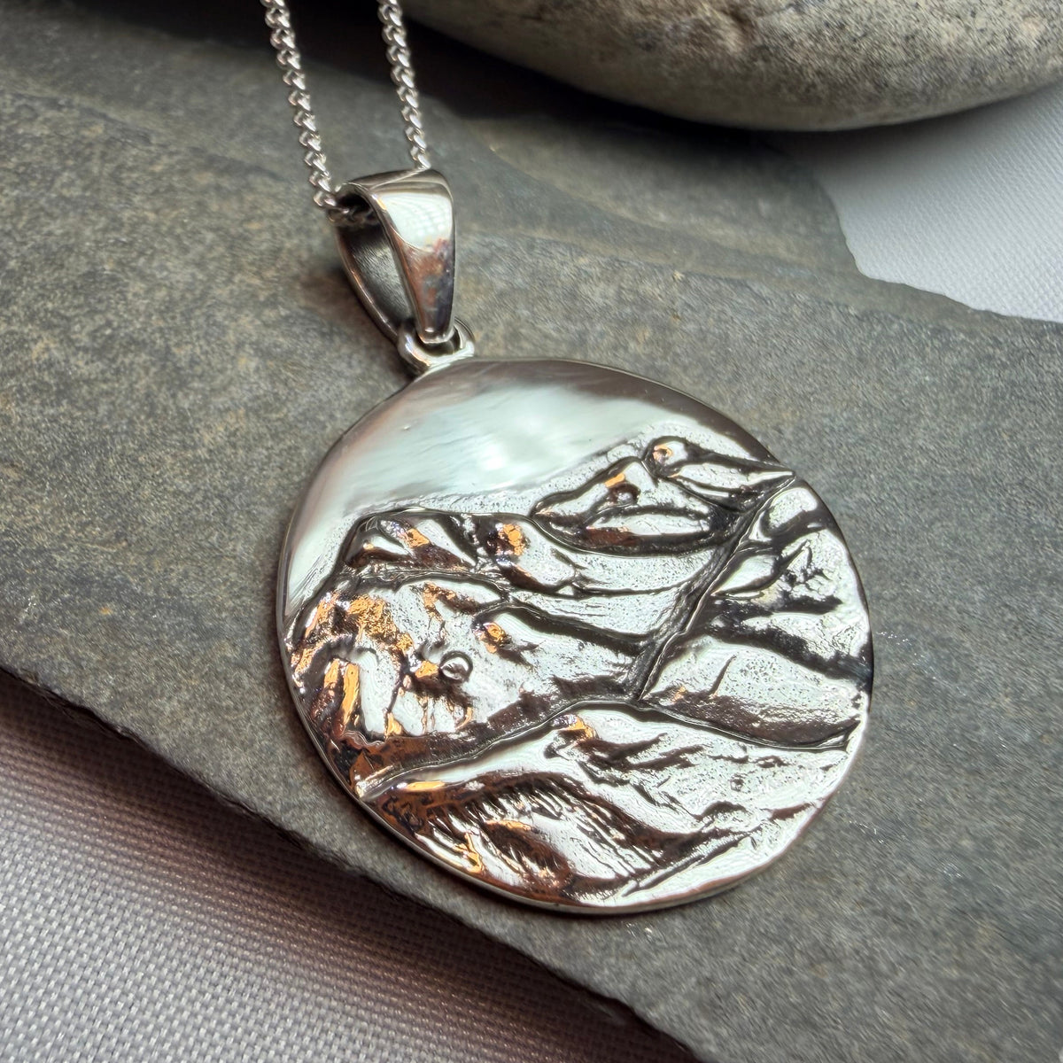 Scotland Three Sisters of Glencoe Necklace - Handmade in Scotland