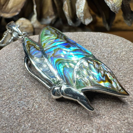 Sara Butterfly Necklace — view 3