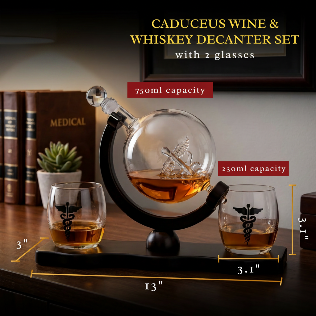 Doctors & Healthcare Worker Whisky Decanter