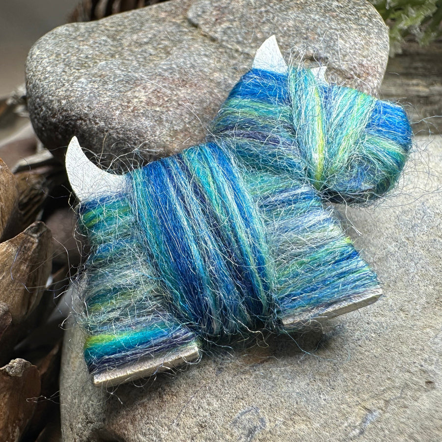 Scottish Scottie Dog Scatter Pin - Handmade in Scotland