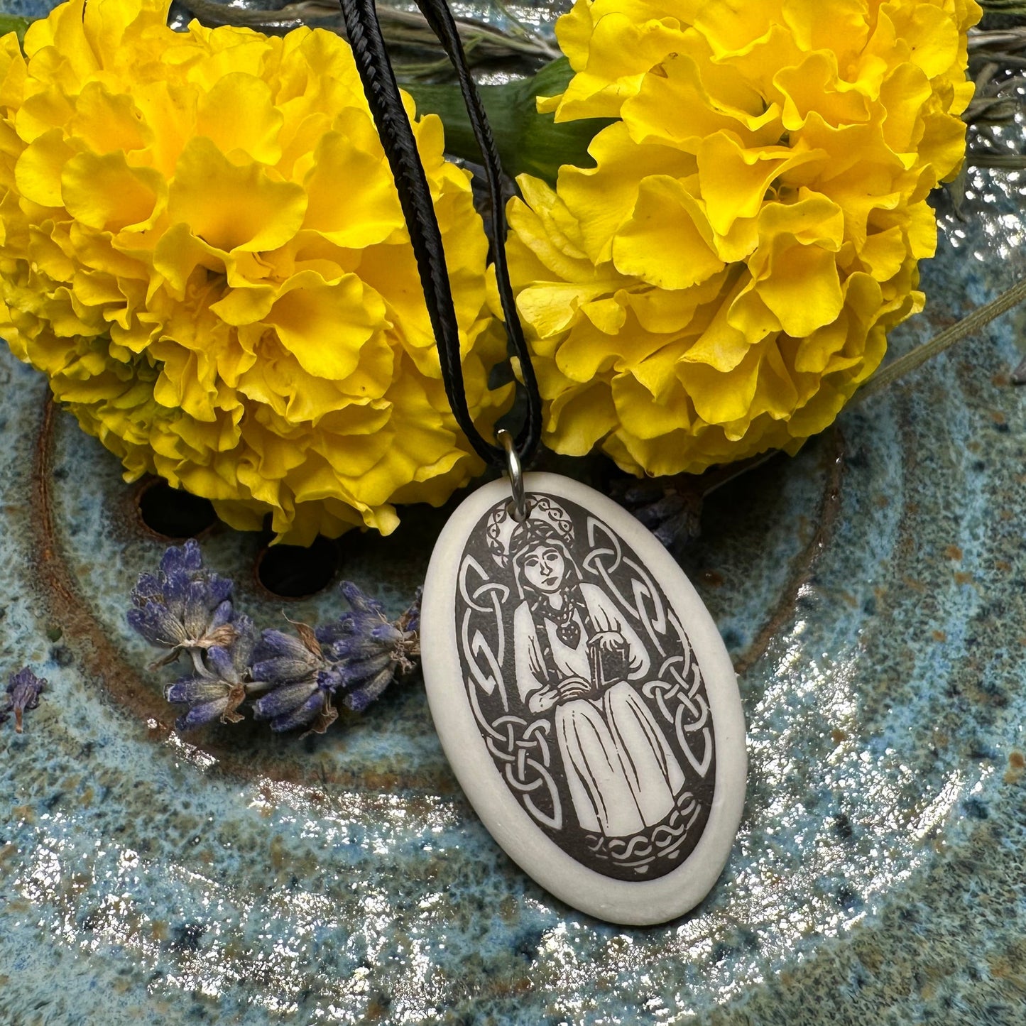 Artisan Scottish Saint Margaret Necklace - Handmade in the U.S.A.