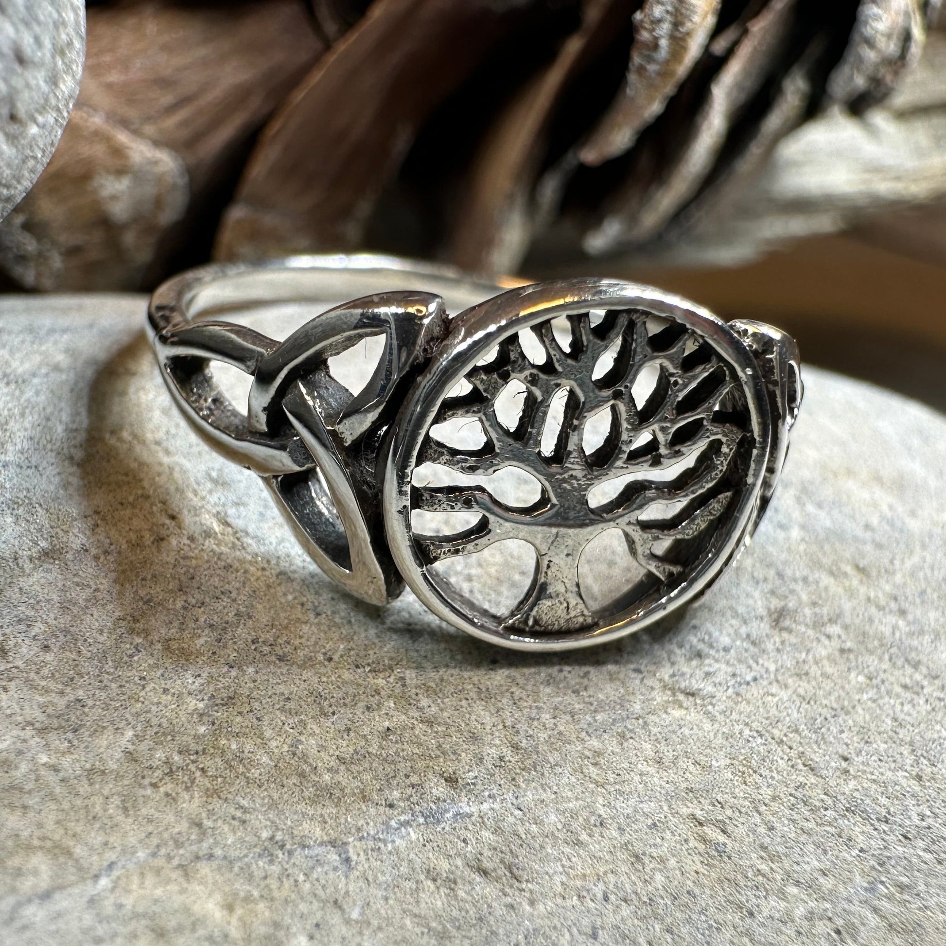 Celtic Tree of Life Ring — view 3