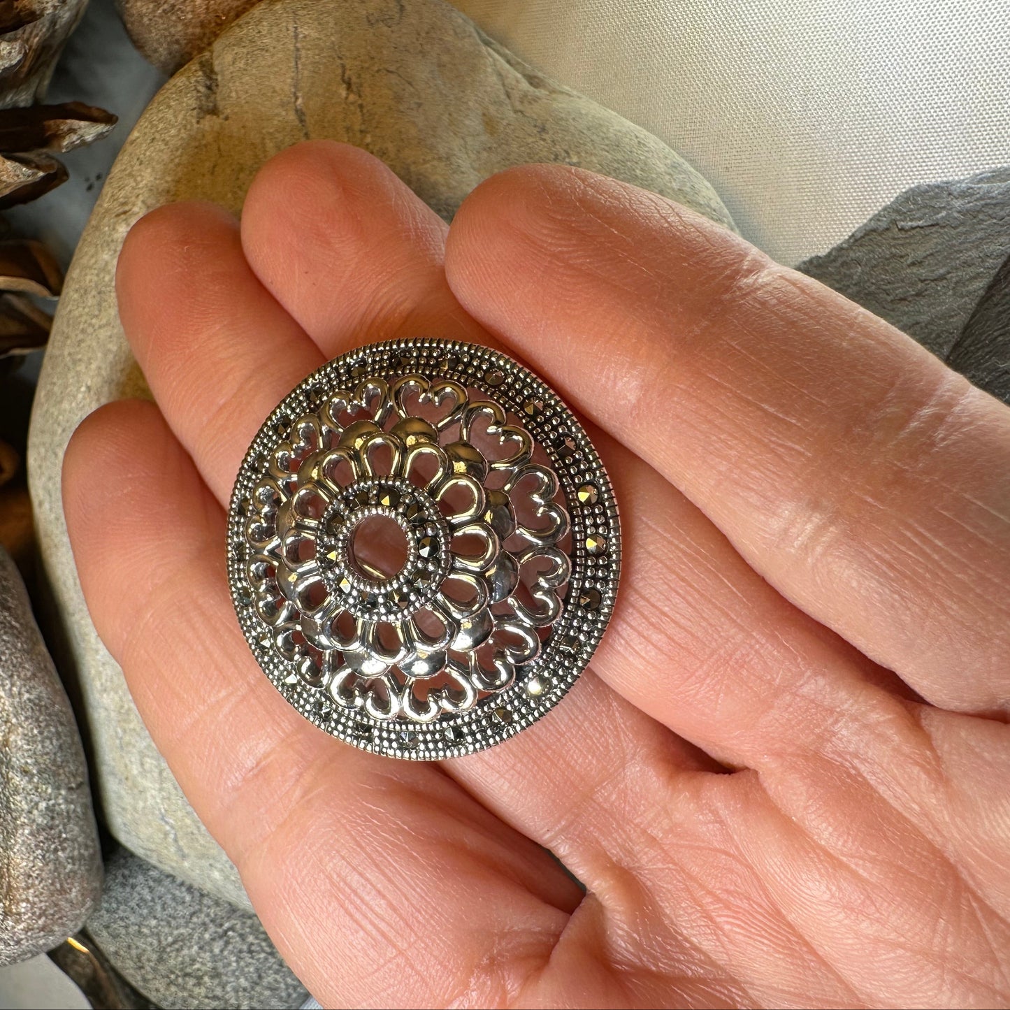 Halsey Celtic Knot Brooch — view 5