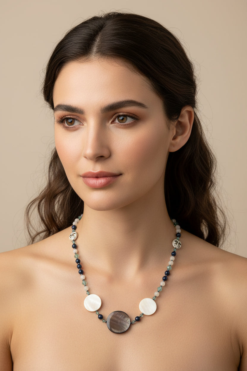 Harbor Dawn Seashell Necklace — view 8
