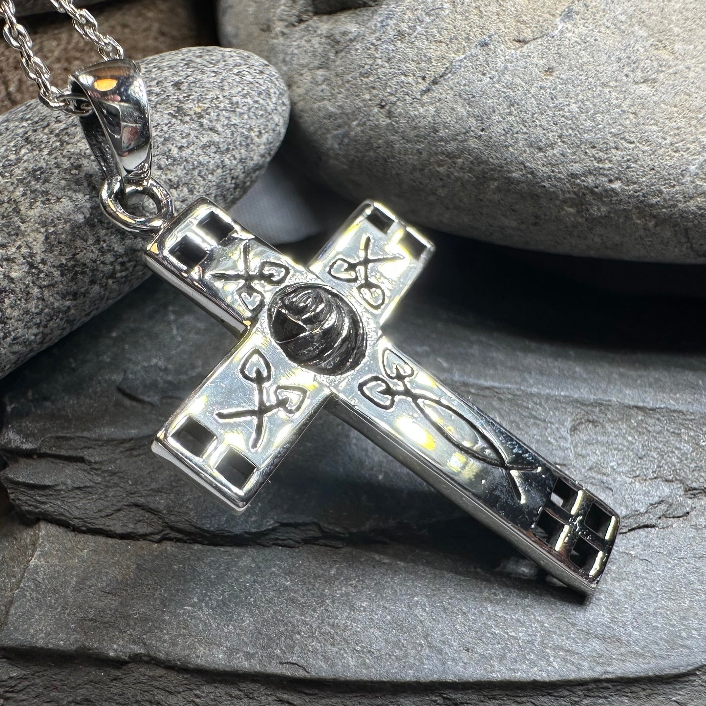 Scottish Mackintosh Cross Necklace